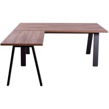 Recycelter Holz Eckschreibtisch »Davinci« von Composad