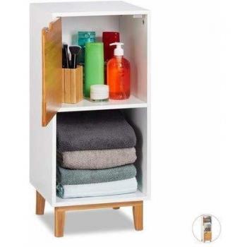 Mobiletto MdfBambù Relaxdays 71x32x30 cm