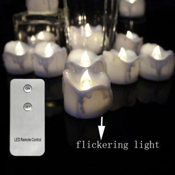 Warm White LED Flameless Candles