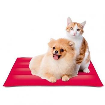 Nayeco Esterilla Refrescante Cool Mat Gel Coral 50x40 cm para mascotas