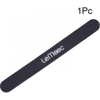 LEMOOC Nail Art Makeup Tools Dual-Sided Nail Files 100 180