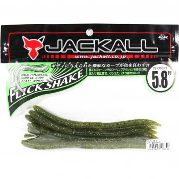Esca Morbida Jackall Flick Shake Anguria 5.8 Pollici (6700)