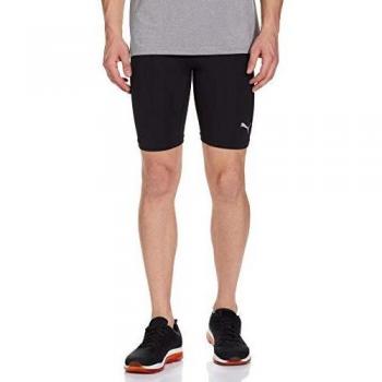 PUMA Re Short Tight.Black Cuissard Femme, Noir, FR : S (Taille Fabricant: S)