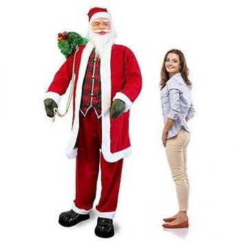 Papá Noel XXL 2 metros que Canta y Baila