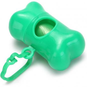Dispensador de bolsas para desechos caninos