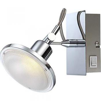 Chrom-Glaswandstrahler Aaron