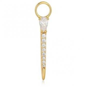 Ania Haie Einhänger für Ohrschmuck Ania Haie Damen-Charm 925er Silber Farbstein
