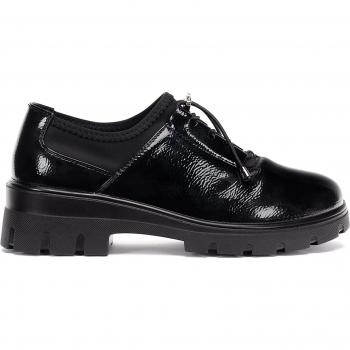 Clara Barson Schnürhalbschuhe WFA2805-1 Schwarz