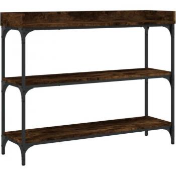 Console Moderne en Bois et Métal