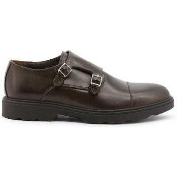Monk Strap Duca di Morrone Giuliano em Couro Marrom
