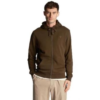 Felpa Lyle & Scott con cappuccio e zip Tonal Eagle