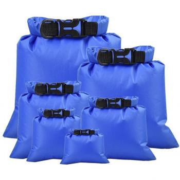 6-Piece Outdoor Waterproof Dry Bag Set for Water Sports