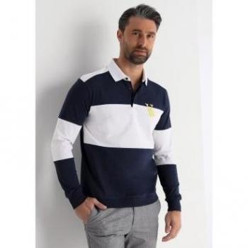 V&L Polo Coton Rayé 3XL
