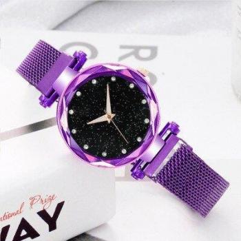 Reloj de Mujer con Pulsera de Malla de Acero