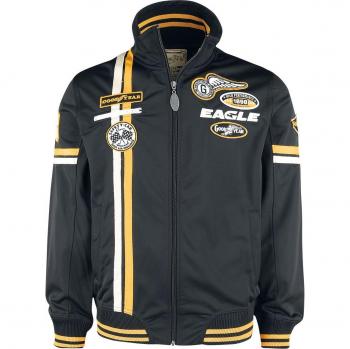 Veste Rockabilly Mi-Saison – GoodYear Chattanooga Noir M (Homme)