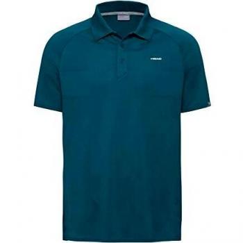 Polo Head Performance Azul Lagoon