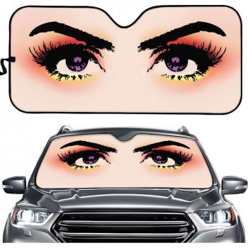 Sombra Universal para Coche Ojos de Mujer