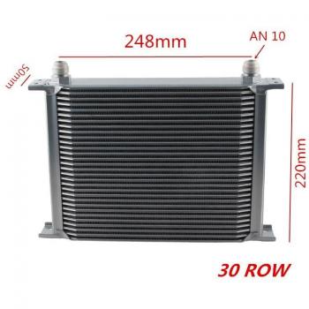 30 ROW AN10 Aluminum Racing Oil Cooler