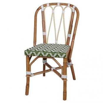 MWlab Chaise en Rotin Vert 037