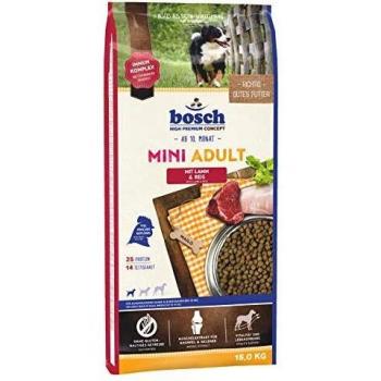 Bosch Mini Adult Lamm & Reis Hundetrockenfutter, 15 kg