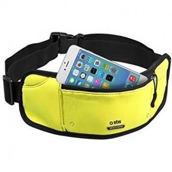 Funda riñonera SBS para teléfono móvil 14 cm (5.5 pulgadas) Amarillo