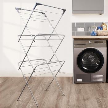 Tier Clothes Airer Dryer Foldable Laundry Rack