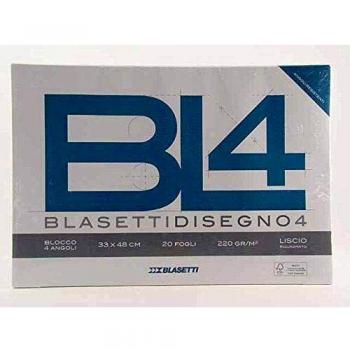 Blasetti BL4 Feuilles de brouillon lisses, 20 unités