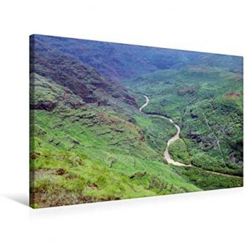 Textil‑Leinwand 75 × 50 cm „Kauai, Hawaii“ – CALVENDO Premium