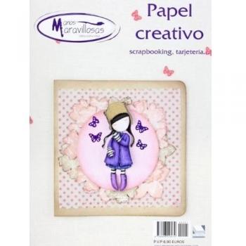 Papel Creativo. Scrapbooking, Tarjetería. Manos Maravillosas