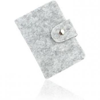 Bolsillo de Tarjetas Clásico para 24 Tarjetas, Ideal para Crédito e Identificación