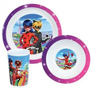 FUN HOUSE Miraculous Ladybug Ensemble repas