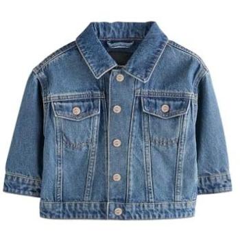 Giacca Leggera Blu Denim Next