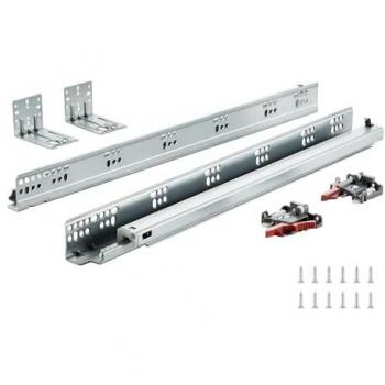 Montaje lateral inferior Vevor: 6 rieles guía para cajón 533,4 mm