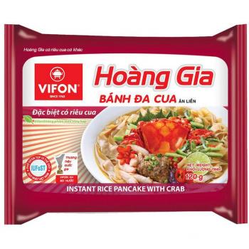 Sopa Instantánea de Cangrejo Hoàng Gia 120g