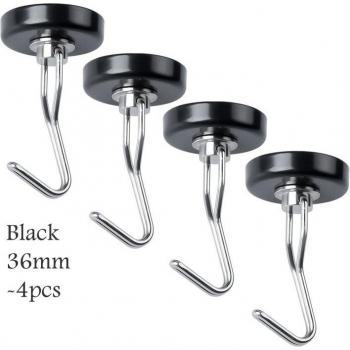 Saim Neodymium Magnetic Hooks for Hanging