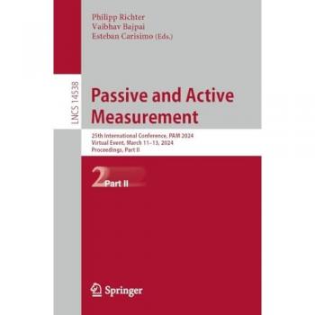 Passive and Active Measurement