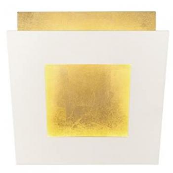 Dalia 22cm Gold/White Wall Light