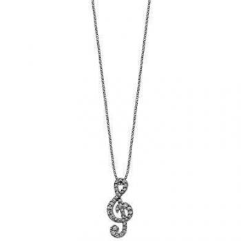 Collar de plata Lotus LP1966-1/1 con circonitas