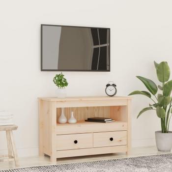 Pine TV Cabinet 79x35x52 cm vidaXL