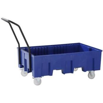 Système de rétention mobile PE, 2 fûts 200 L, sans grillage