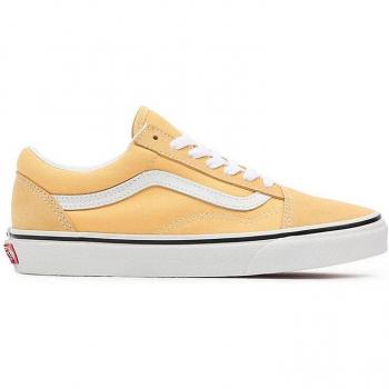 Zapatillas Casual Vans Old Skool Amarillas 38 Mujer