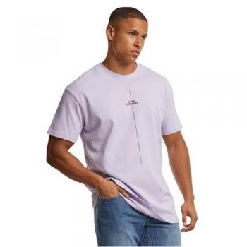 Oversized Rundhals T-Shirt lila