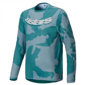 Alpinestars A-DURA Enduro Long Sleeve Bike Jersey – Pine/Green Camo