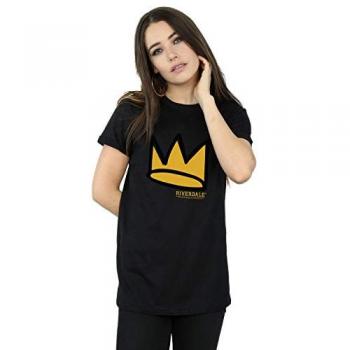 Riverdale Women’s Black Boyfriend T-Shirt (Model BI43405)