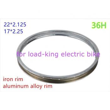 Load King Ebike Wheel 22*2.125/17*2.25