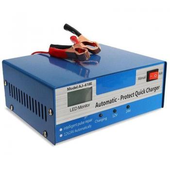 Chargeur de batterie intelligent pour moto et camion 12V/24V