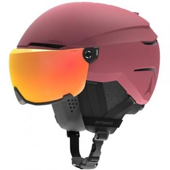 Atomic Skihelm Savor Visor Stereo braun Größe: 59-63CM AN5006550+