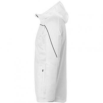 WHITE/BLACK UHLSPORT STREAM 22 TRACK JACKET – Kids 6-7 Years