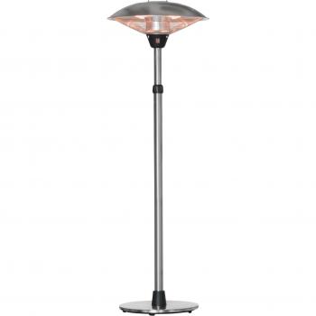 Parasol chauffant à quartz 3000W avec hauteur ajustable