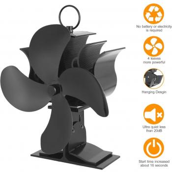 SilentFlame 4-Blade Heat Circulator